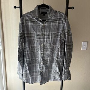 Banana Republic Monochrome Checkered Shirt